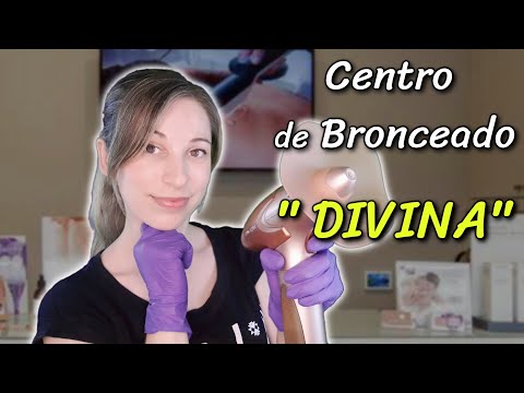 Centro de BRONCEADO "DIVINA" (RP) | Exfoliación | SusurrosdelSurr ASMR  | Español