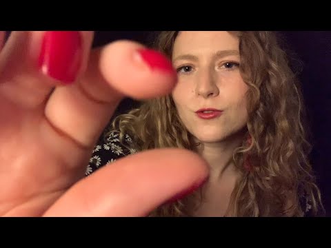 ASMR Reiki | Anxiety Plucking + Mouth Sounds + Finger Flutters + Guided Meditation + Hand Movements
