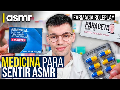 ASMR roleplay para dormir de farmacia en ASMR español