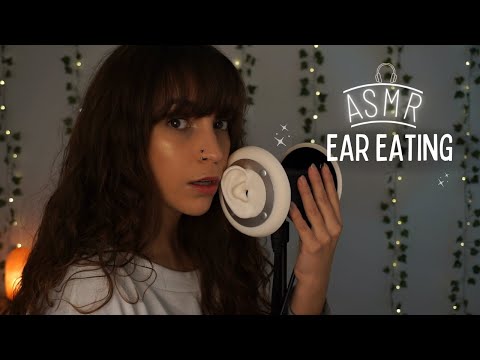 ASMR Slow Ear Eating 🎧