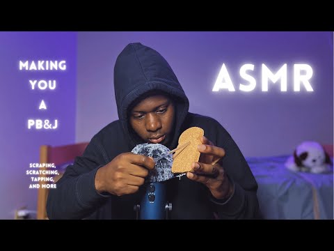 ASMR Roleplay Making You a PB&J Before Bed #asmr