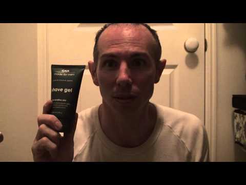 Gaia Mens Face Creme & Mens Shaving Gel Review / Thoughts