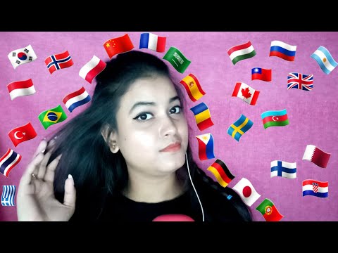 ASMR 💕 Trigger Words in 30+ Different Languages