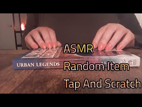 ASMR Random Item Tap And Scratch (Lo-fi)
