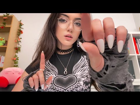 Removing Your Contact Lenses At A Sleepover Party *okay right there* ASMR Personal Attention