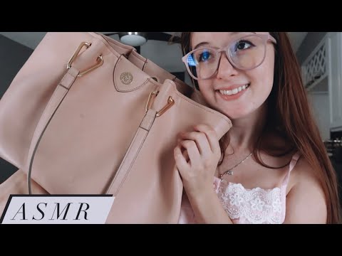 ASMR Tapping👛 “What’s in my old purse!”