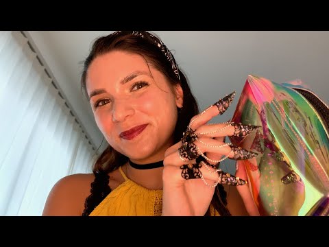 ASMR Tapping Slow to Fast + Claws (Beauty Bag, Cam, Glass, Bamboo, Wood +)