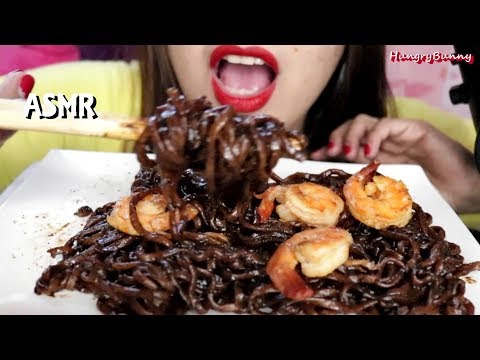 ASMR Black Bean Noodles Jjangmyeon Eating No Talking