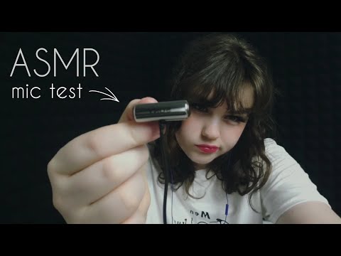 ASMR Mouth Sounds with mini binaural Sony Mic 🎙💤