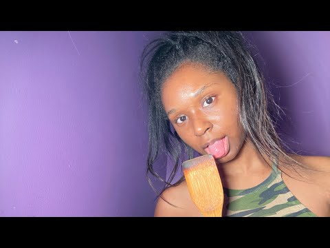 ASMR| Eating You 😋 Spit, Mouth, & Gum Chewing Sounds