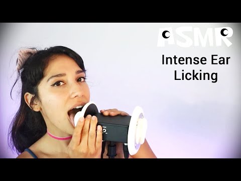 ASMR Intense Ear Licking | SPEAKER WARNING | Deep Ear