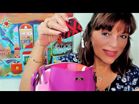 QUÉ LLEVO EN MI BOLSO💋 💄WHAT'S IN MY PURSE?👜ASMR