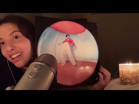 ASMR groovy record collection (cozy vibe + guaranteed tingles)