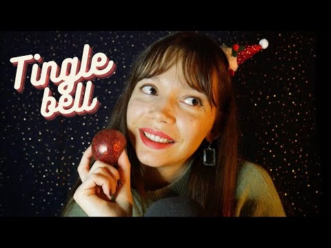 ASMR | Tingle Bell 🎁 Déclencheurs de Noël au coin du feu