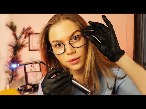 ASMR Detailed Ear Exam & Hearing Test (Lots of New Tests)Medical RP, Personal Attention