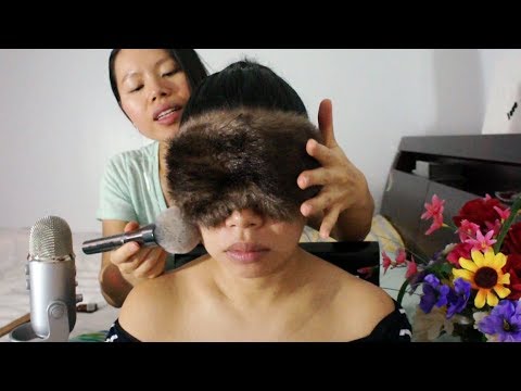 ASMR PAMPERED LIKE A QUEEN! Face, Neck, Shoulder, Scalp, Ear SOOTHING TIINGLY TREATMENT (Whispering)
