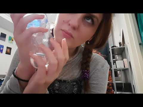 ASMR - Tapping on Glass & Plastic