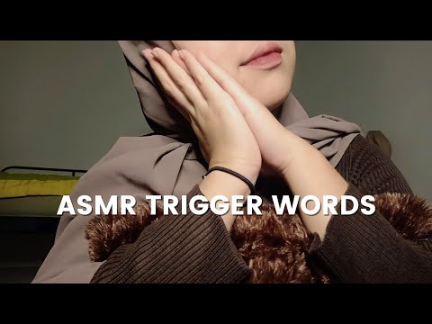 trigger words and some hand movements💤🌙 | ASMR INDONESIA