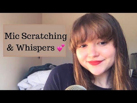 ASMR VERY TINGLY MIC SCRATCHING AND WHISPERING~ Intense Binaural  Scratching for Tingles & Sleep  😴
