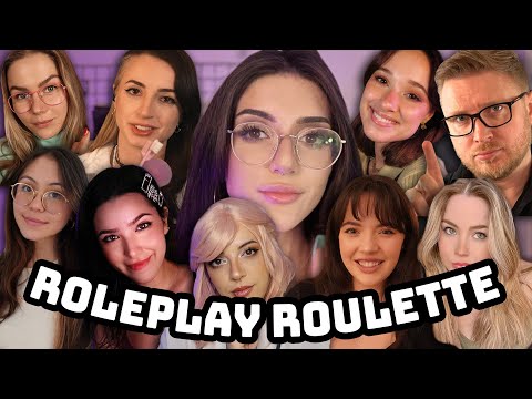 THE ASMR COLLAB: 21 Roleplays in 21 Minutes with Your Favorite ASMRtists!