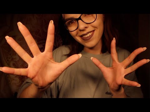 ASMR Purely Hand Movements & Mouth/Hand Sounds (No Talking)😚