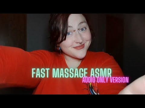 ASMR Fast and Aggressive Massage ✨️💤 Neck, Arms and Hand Massage ASMR - Audio Only