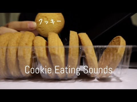 クッキーの咀嚼音 | Cookie Eating Sounds 【音フェチ*ASMR】