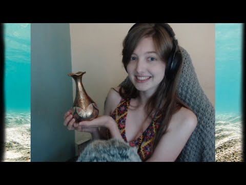 ASMR Metal Tapping with Reverb & Ocean Sounds