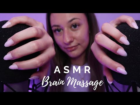 ASMR Sleep Inducing Brain Massage 😴 (Mic Scratching)
