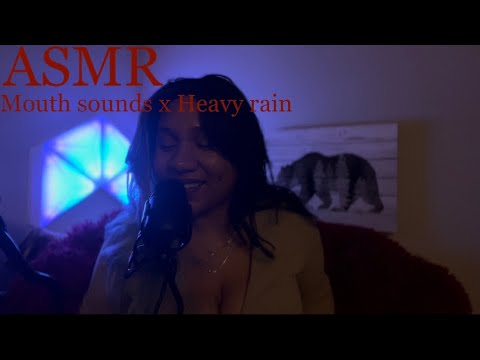 ASMR | Overlapping Mouth Sounds X Thunderstorm