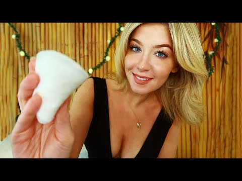 ASMR PERSONAL BODY & FACE RELAXATION | Spa Roleplay