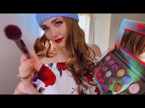 Chaotic ASMR | Trying different makeup on you | Personal Attention