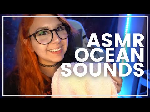 ASMR Towel Ocean Sounds 🌊