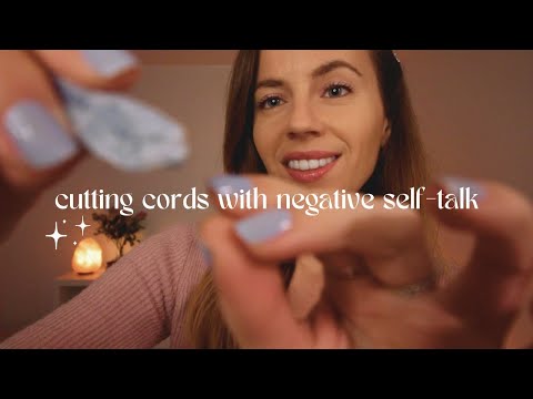 ASMR REIKI cutting cords with negative self-talk | extremely deep energy cleanse, hand movements