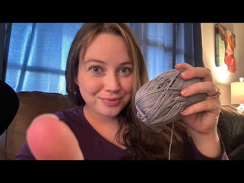 ASMR  | Relax! Crochet and Chat with me:)