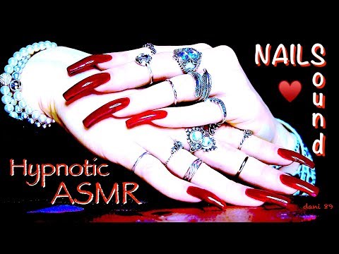 🤩 NAILSOUND! ★ My NEW BEST video ever! ✣ Perfect ASMR! 🎧 Hypnotic and sexy RED Style for Dani! ✣ ❤️