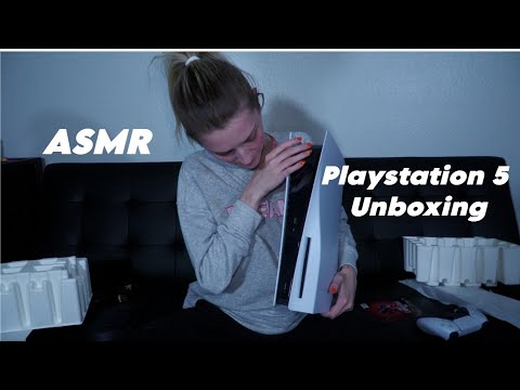ASMR-Playstation 5 Unboxing
