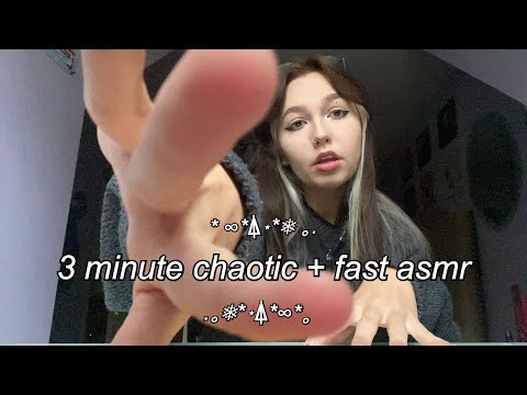 ASMR | chaotic camera tapping + table tapping