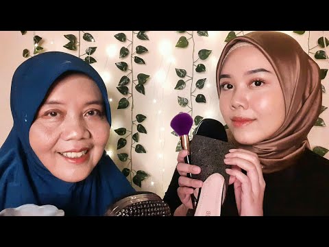 My Mom Tries ASMR ​⁠💖| Tapping, Scratching, Mouth Sounds, Handmovements, etc
