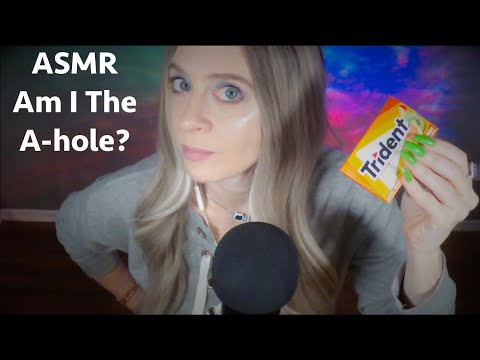 ASMR Gum Chewing AITA (Am I The A-hole) Reactions | Whispered