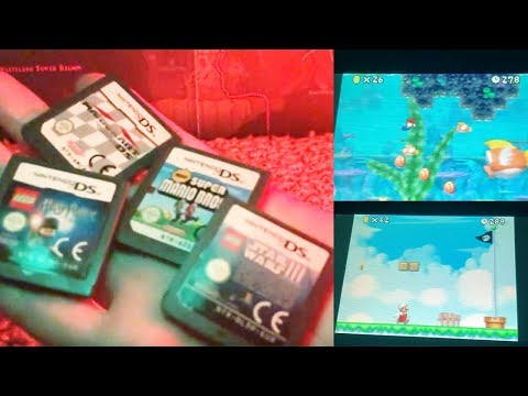 ASMR DS Games Haul and Gameplay