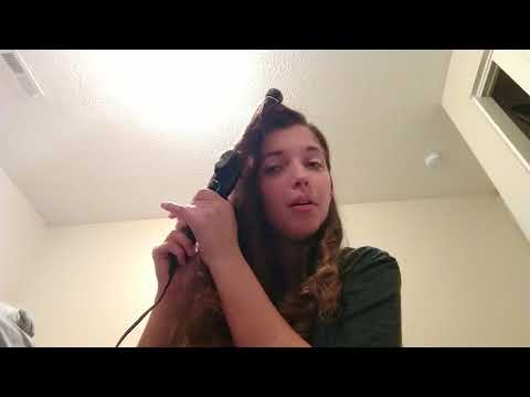 Styling my Hair Soft Voice ASMR