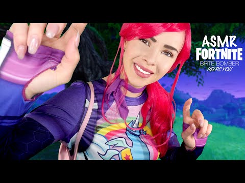 ASMR FORTNITE BRITE BOMBER HELPS YOU (Tingly Fortnite Role Play for Sleep)