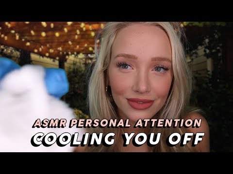 ASMR Whispered Helping You Cool Down From The Heat! (Personal Attention Relaxation) | GwenGwiz