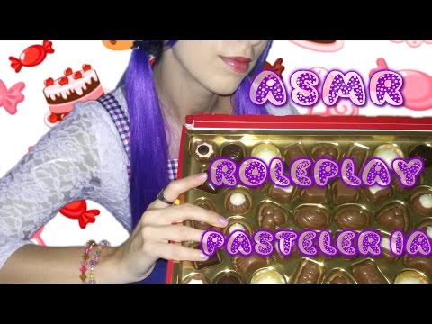 ASMR español Roleplay Pastelería /Confectionery /soft spoken/tingles/tapping