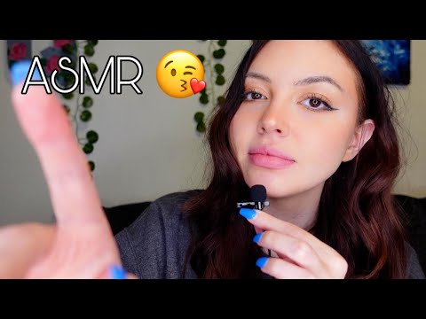 ASMR Kisses, Whispers, and Hand Movements with a tiny mic!