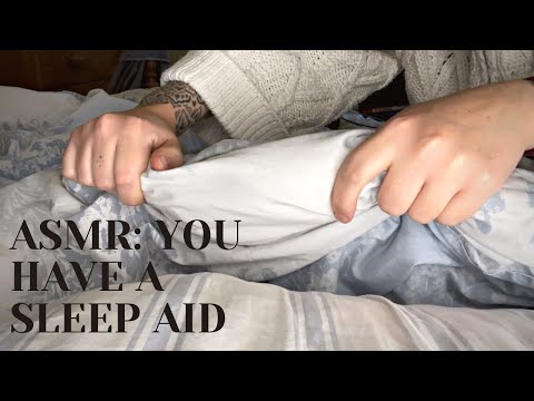 ASMR: You Have a Sleep Aid | Fixing Insomnia | Rest Guide | Bed Sounds | Sleeping Guidance | Relax