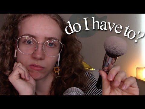 You force Me to do ASMR for you 🌻🕯 (tapping, crinkles, personal attention, …)