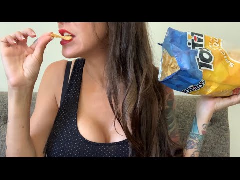 ASMR EXTREME CRUNCHY CHIPS EATING SOUNDS