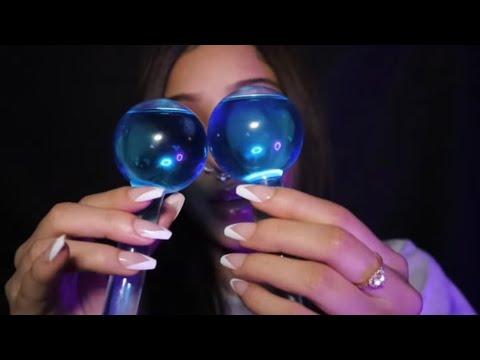 ASMR| Water Globes 💦 (Water sounds, Tapping, Glass sounds)